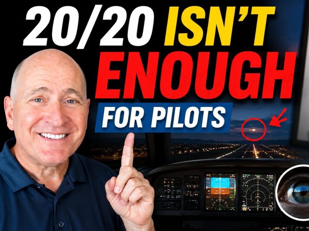 Why 20/20 isn't good enough for pilots
